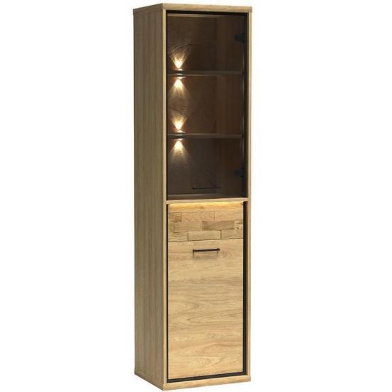 Obrazek Witryna M4L Mediolan Deska Natural Hikora 