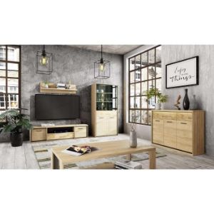 Obrazek Witryna M4L Mediolan Deska Natural Hikora 