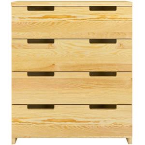 Obrazek Komoda Drewniana Sosnowa 4s Skandica Spectrum Naturalny