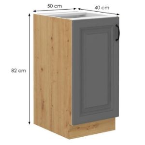 Obrazek Szafka kuchenna Stilo dustgrey/artisan 40d 1f bb