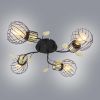 Obrazek Lampa 54113-4D Czarno-złota LW4