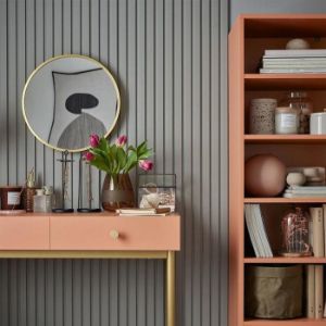 Obrazek Panel lamelowy VOX LINERIO M-LINE Szary 12x122x2650mm