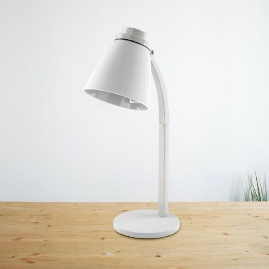 Obrazek Lampka biurkowa Monic VO0791 biała MAX 15W LB1 
