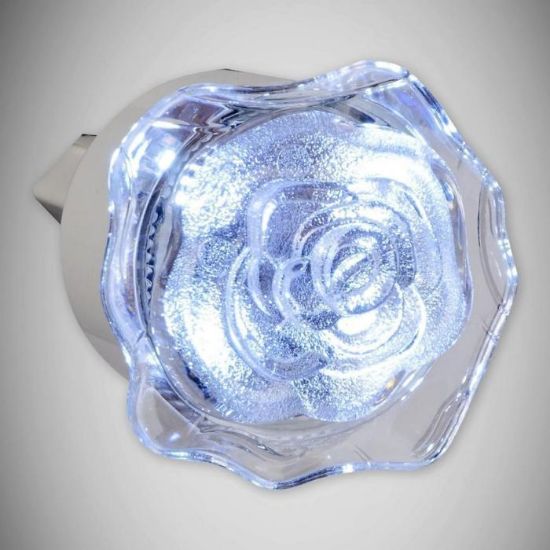 Obrazek Lampka wtykowa Kwiat HL993L 0,4W White