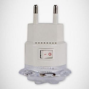 Obrazek Lampka wtykowa Kwiat HL993L 0,4W White
