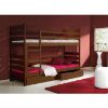 Obrazek Łóżko piętrowe Darek 190x80 orzech