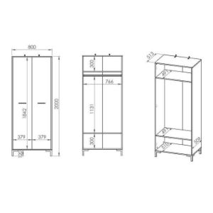 Obrazek Szafa Nevio 17 dąb artisan