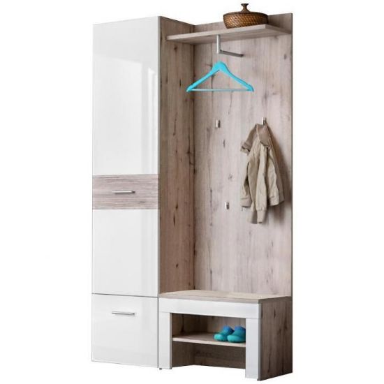 Obrazek Garderoba Gustavo V Dąb Wellington/biały