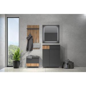 Obrazek Szafka Na Buty Onyx K1 Pacific Walnut/Anthracite