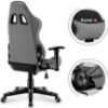 Obrazek Krzesło Gamingowe Ranger 6.0 Szare/Mesh