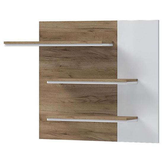 Obrazek Półka Stela VP tobacco/crystal white