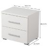 Obrazek Szafka nocna Uni NO2F biała 11008696