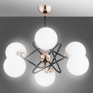 Obrazek Lampa Virginia Gold White op. ośw. 6 PŁ 63104 LW6