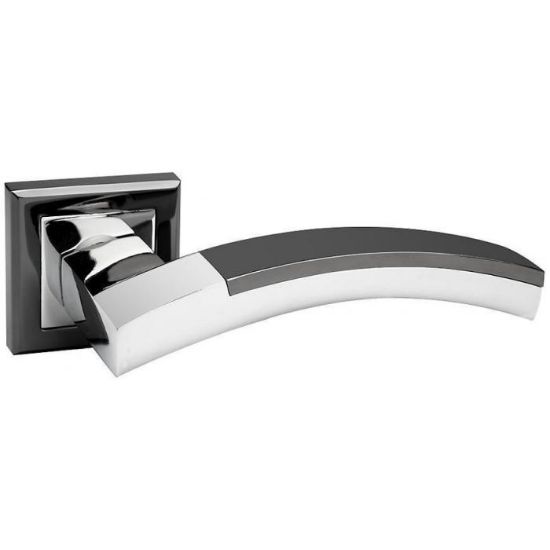 Obrazek Klamka Tiara KW E8 nikiel/czarny