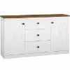 Obrazek Komoda Lille 06 2d3s Biały Mat/Dąb Lefkas
