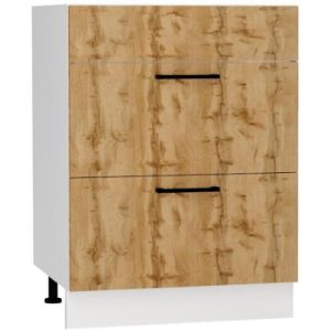 Obrazek Szafka kuchenna Bono D60pc S/2 Zasl dąb wotan 