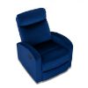 Obrazek Fotel z funkcją relax Genua c. niebieski