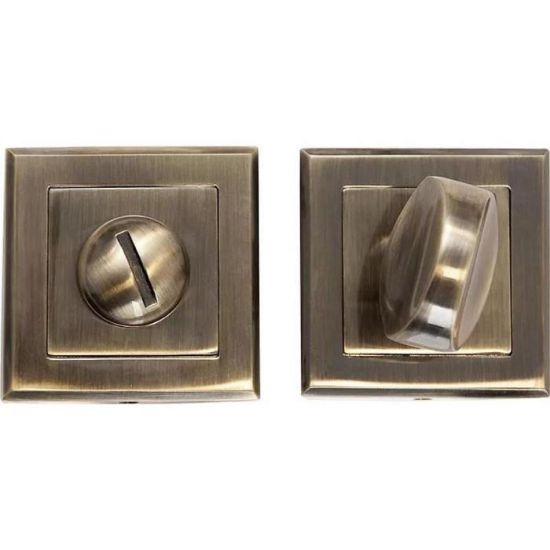 Obrazek Szyld kwadrat1 WC patyna