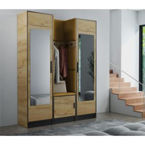 Obrazek Garderoba Roj 12 craft + Kronos 01 miodowa