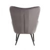 Obrazek Fotel z podnóżkiem Timo szary