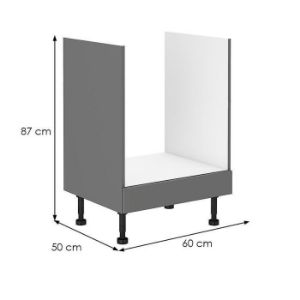 Obrazek Szafka kuchenna NESSA antracyt 60dg bb