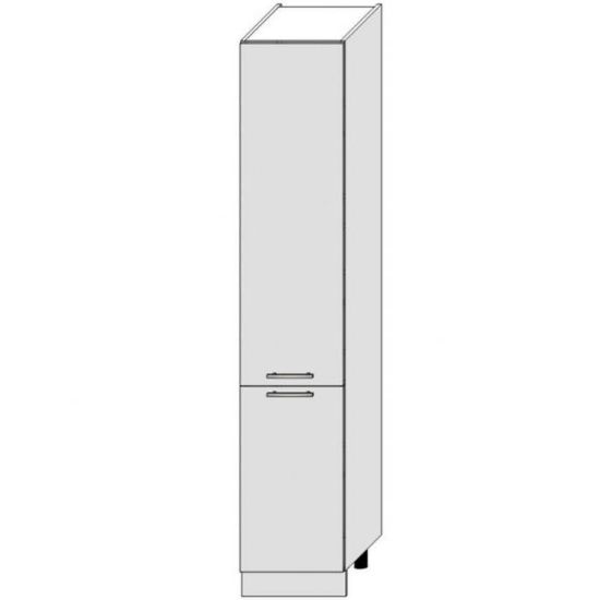 Obrazek  Szafka Kuchenna Bono D40sł 2133 Pl 2fr Biała Alaska/Bia 