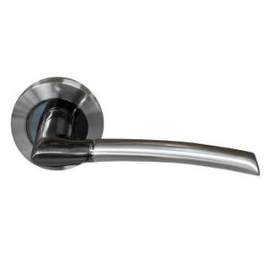 Obrazek Klamka Robin 2 roz okr E3 czarna/matowa