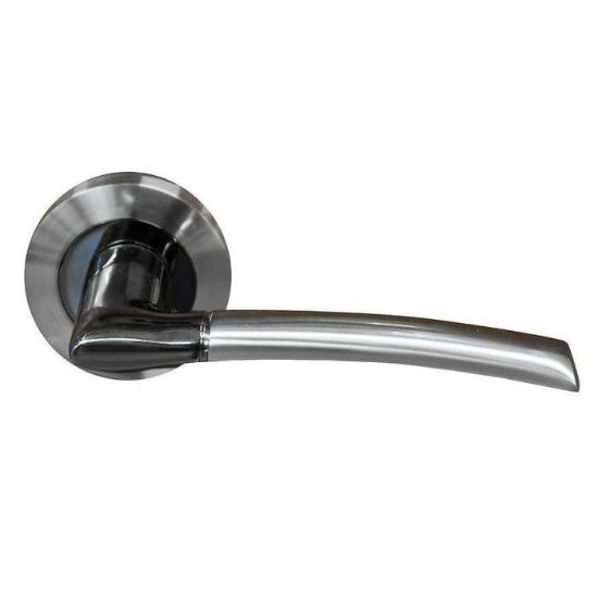 Obrazek Klamka Robin 2 roz okr E3 czarna/matowa