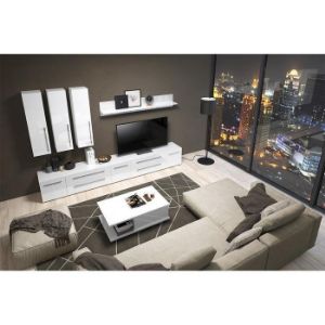 Obrazek Szafka wisząca Piano VK30-1K/PN-70/KA/70 crystal white