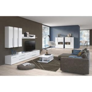 Obrazek Szafka wisząca Piano VK30-1K/PN-70/KA/70 crystal white