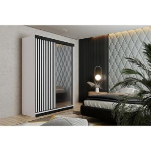 Obrazek Szafa Malani 138 L biała/ front biały