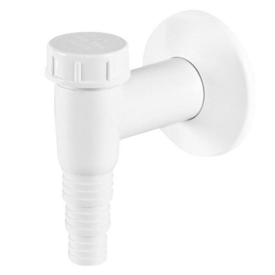 Obrazek Syfon do pralki lub zmywarki z zaworkiem kulowym