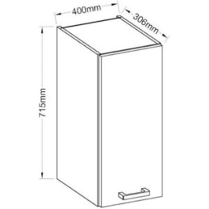 Obrazek Szafka kuchenna Bordeaux 30G-72 1F