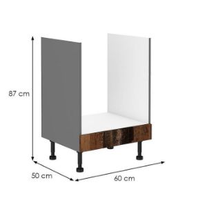 Obrazek Szafka kuchenna TESSA oldstyle/antracyt 60dg bb