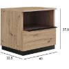Obrazek Szafka nocna Orlando Artisan