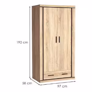 Obrazek Szafa Dallas D20 Dąb Sonoma