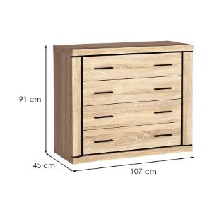 Obrazek Komoda Dallas D2 dąb sonoma