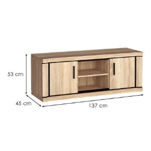 Obrazek Szafka RTV Dallas D12 dąb sonoma