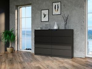 Obrazek Komoda Umo P8 140 (czarny)