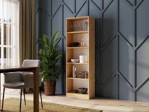 Obrazek Regał Basic 60 (dąb artisan)