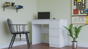 Obrazek Biurko M prawe białe