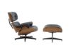Obrazek Fotel obrotowy z podnóżkiem Czesław