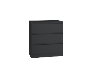 Obrazek Komoda Umo P3 (czarny)