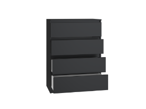 Obrazek Komoda Umo P4 (czarny)