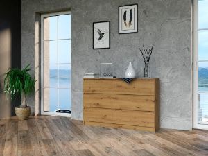 Obrazek Komoda Umo P6 120 (dąb artisan)
