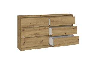 Obrazek Komoda Umo P6 140 (dąb artisan)