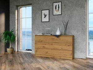 Obrazek Komoda Umo P6 140 (dąb artisan)