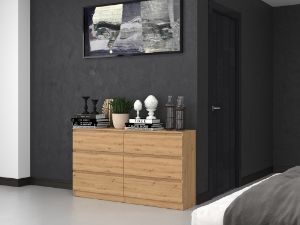 Obrazek Komoda Umo P6 140 (dąb artisan)