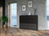 Obrazek Komoda Umo P8 120 (czarny)