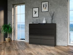 Obrazek Komoda Umo P8 120 (czarny)
